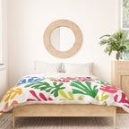 Henri Matisse - The Sheaf (La Gerbe) Duvet Cover Gallery Image 3