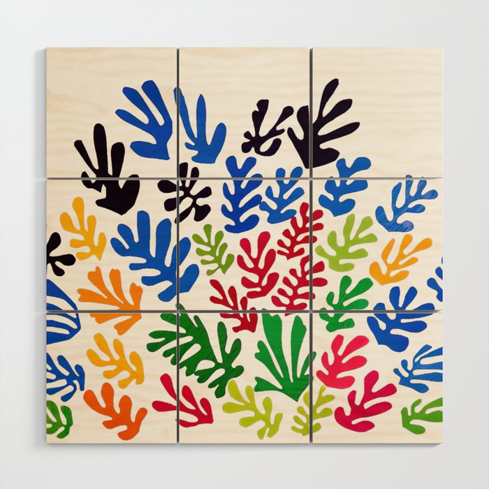 Henri Matisse - The Sheaf (La Gerbe) Wood Wall Art Gallery Image 1