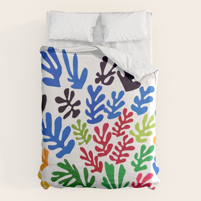 Henri Matisse - The Sheaf (La Gerbe) Duvet Cover Gallery Image 6