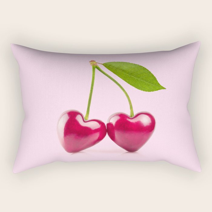 CHERRY LOVE Rectangular Pillow Gallery Image 1
