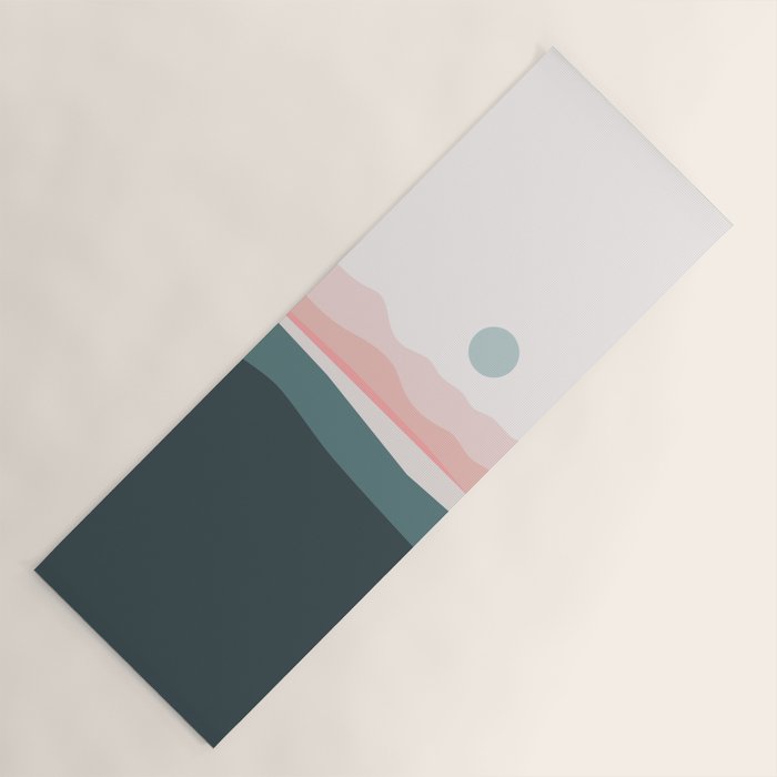 Abstract Landscape 03 Yoga Mat Gallery Image 1