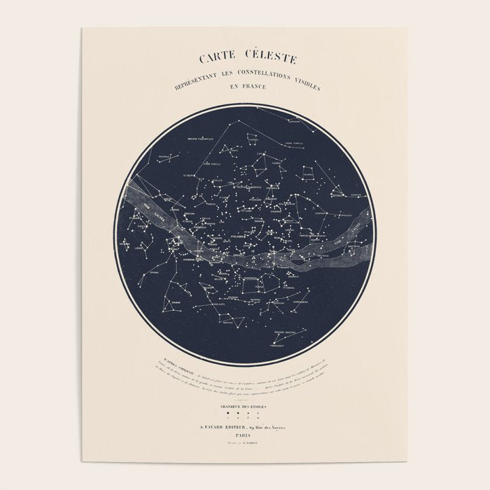 Carte Celeste Poster