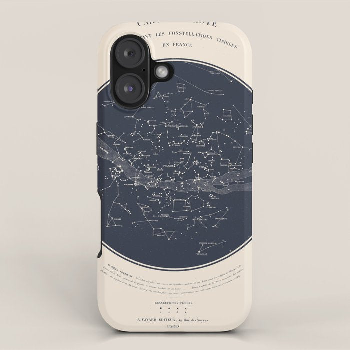Carte Celeste iPhone Case Gallery Image 1