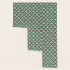 Christmas Dogs Festive Furry Holiday Ornaments Damask Dark Green  Wallpaper Gallery Image 3