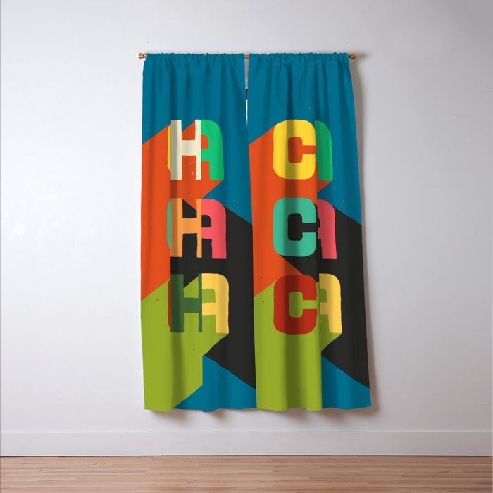 Cha cha cha Window Curtain Gallery Image 3