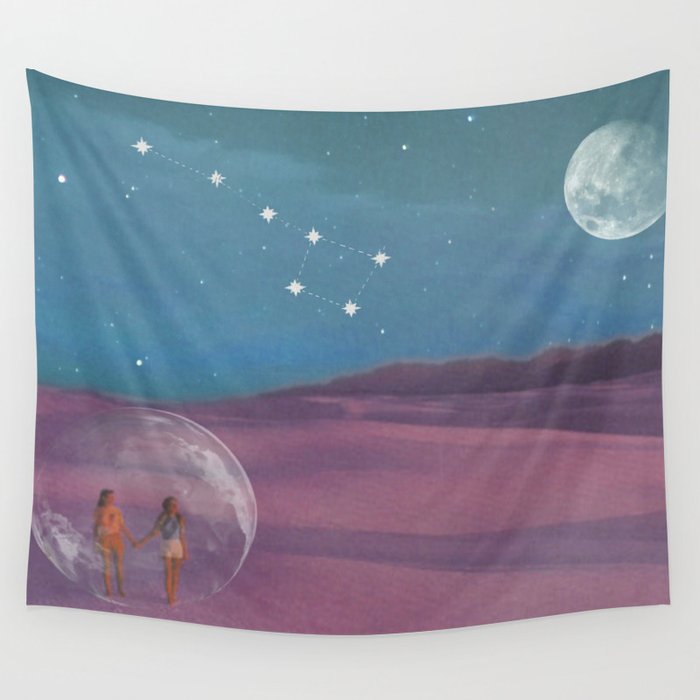 The sun will come out again Wall Tapestry Gallery Image 1