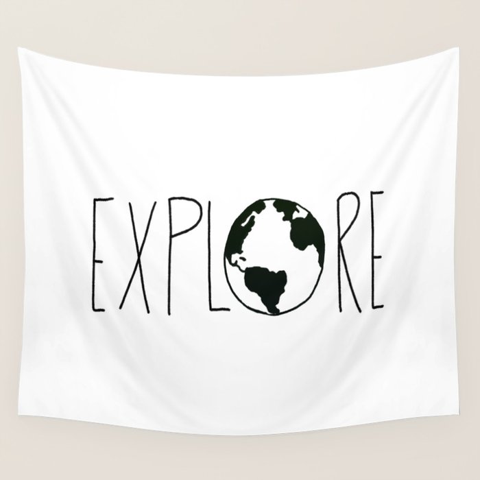 Explore the Globe x BW Wall Tapestry Gallery Image 4
