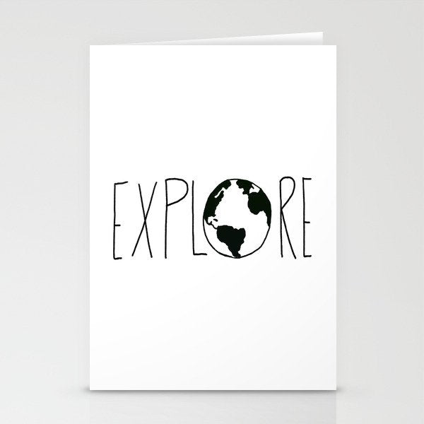 Explore the Globe x BW Stationery Card Gallery Image 2