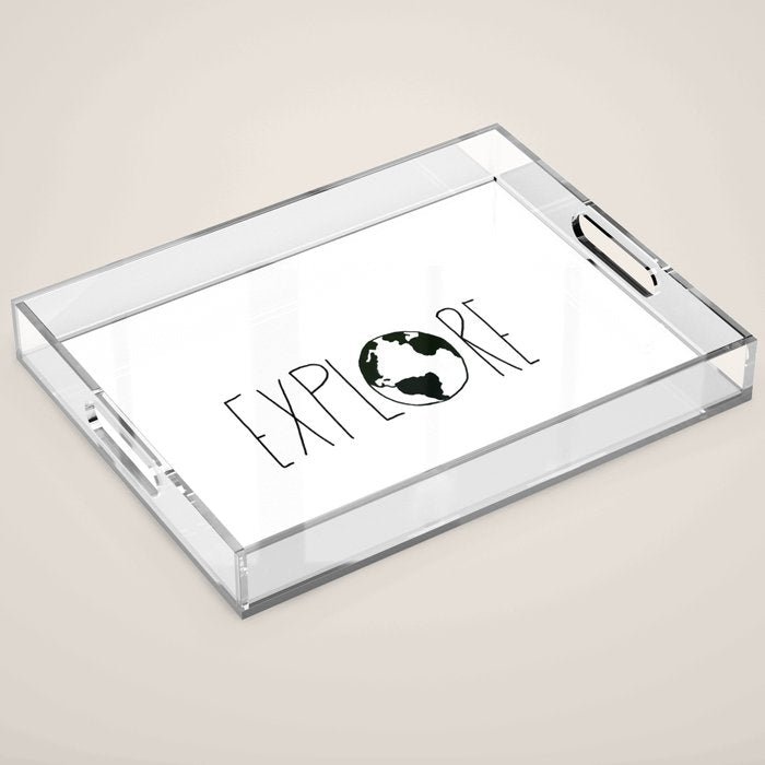 Explore the Globe x BW Acrylic Tray Gallery Image 1