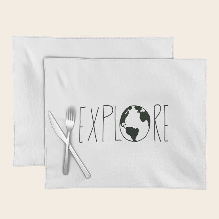 Explore the Globe x BW Placemat Gallery Image 1