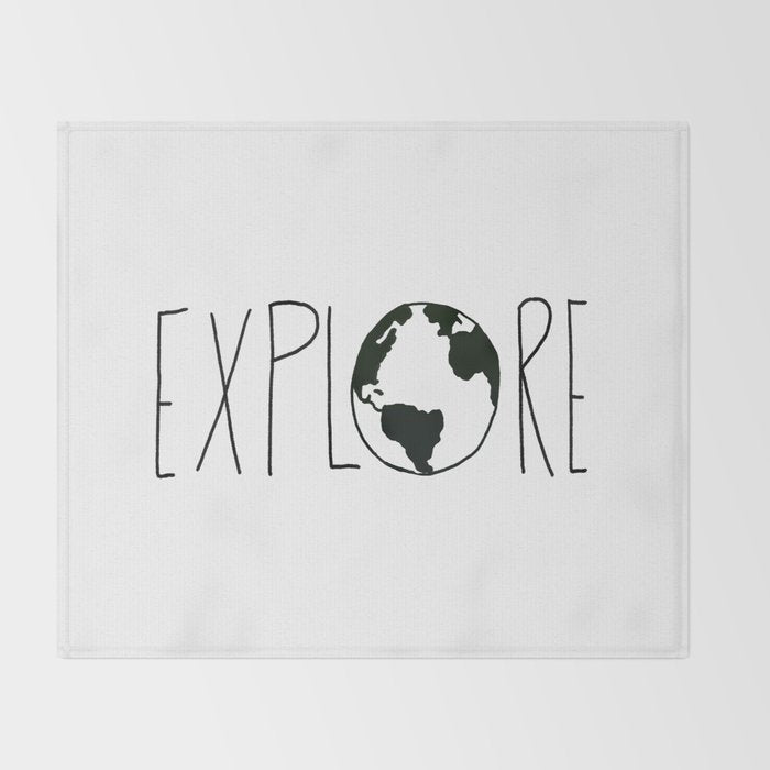 Explore the Globe x BW Throw Blanket Gallery Image 2