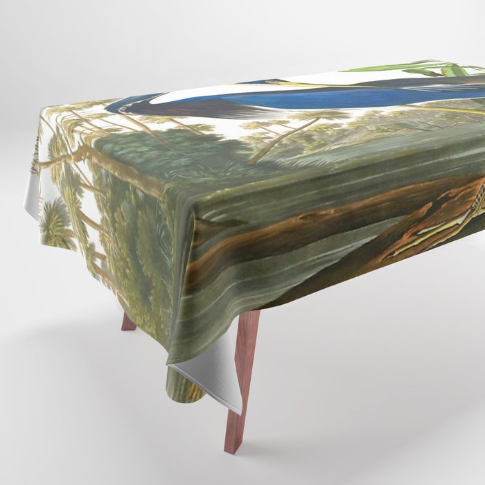 John James Audubon - Louisiana Heron Tablecloth Gallery Image 1