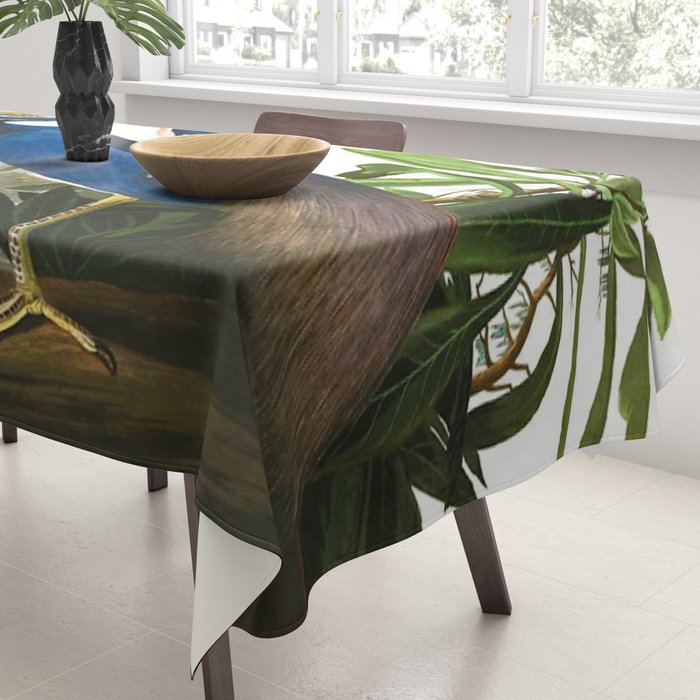 John James Audubon - Louisiana Heron Tablecloth Gallery Image 3