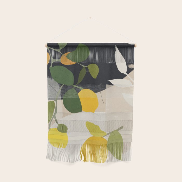 Lemon Abstract Art Wall Hanging Gallery Image 1