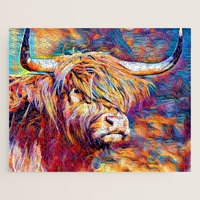 Highland Cow 6 Jigsaw Puzzle Gallery Image 1