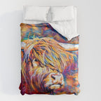 Highland Cow 6 Duvet Cover Gallery Image 6