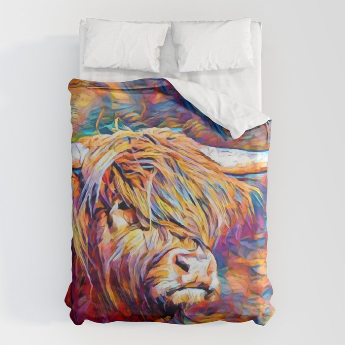Highland Cow 6 Duvet Cover Gallery Image 6