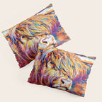 Highland Cow 6 Pillow Sham Gallery Image 3