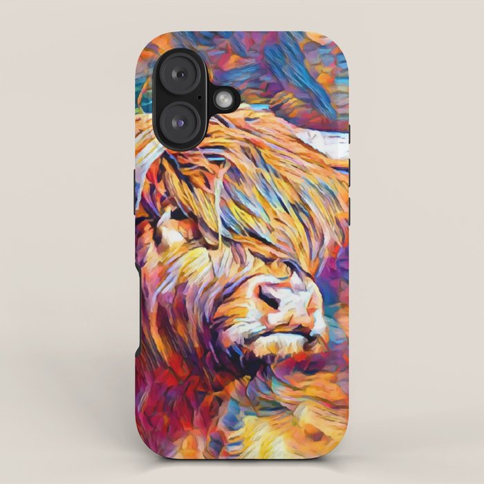 Highland Cow 6 iPhone Case Gallery Image 1