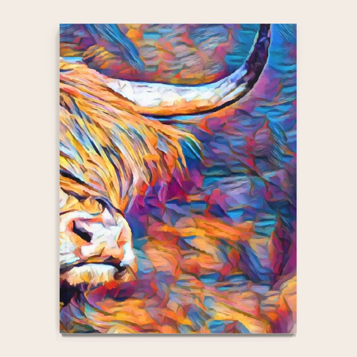 Highland Cow 6 Notebook Gallery Image 4