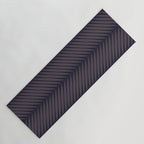 Palm Leaf Pattern - Midnight Yoga Mat Gallery Image 1