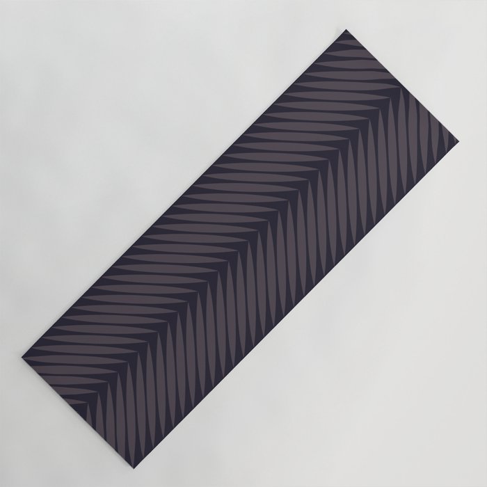 Palm Leaf Pattern - Midnight Yoga Mat Gallery Image 1