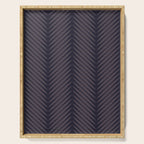 Palm Leaf Pattern - Midnight Serving Tray Gallery Image 1