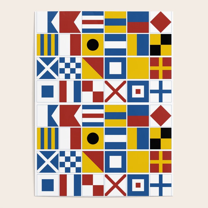 Nautical Flags Poster Gallery Image 4