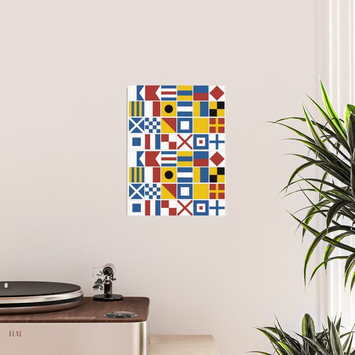 Nautical Flags Poster Gallery Image 2