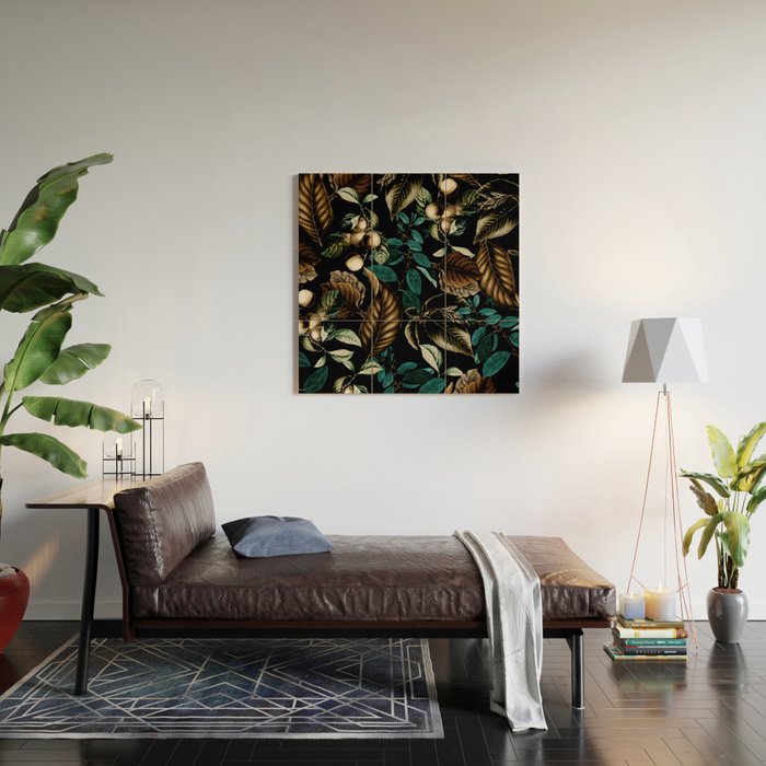 Tropical Night Wood Wall Art Gallery Image 2