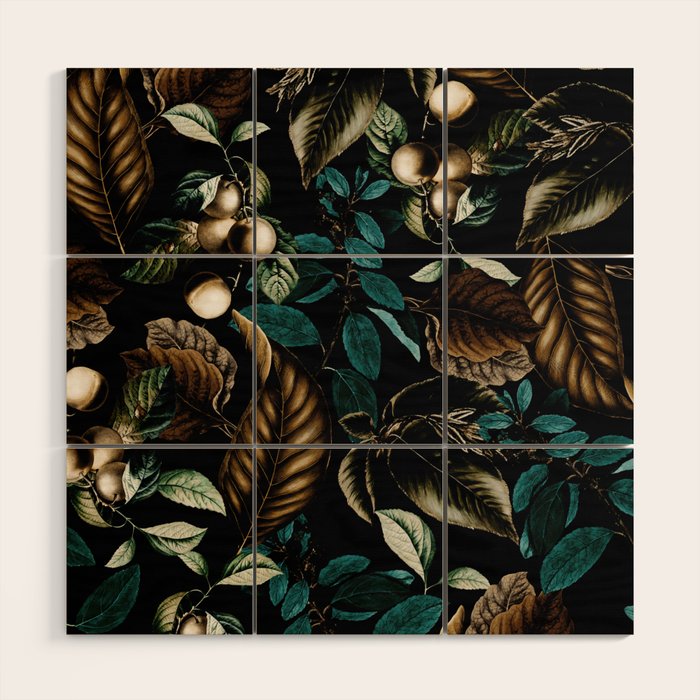 Tropical Night Wood Wall Art Gallery Image 1