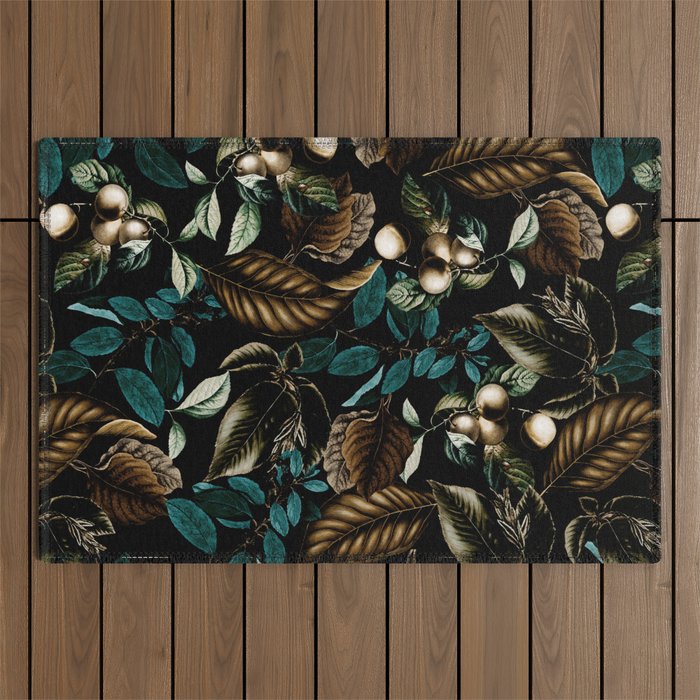 Tropical Night Outdoor Rug Gallery Image 1