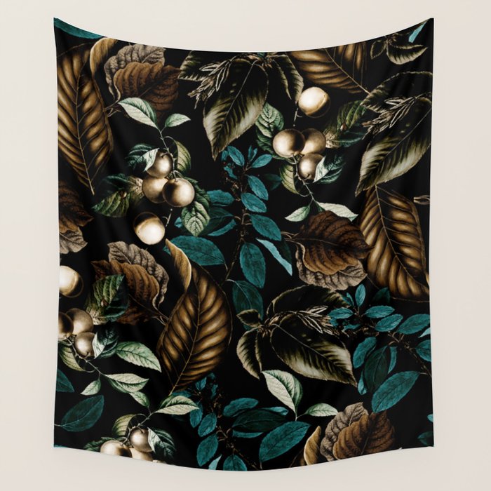 Tropical Night Wall Tapestry Gallery Image 4