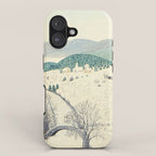 Anna Mary Robertson 'Grandma' Moses To Grandma's House We Go on Thanksgiving Day Folk Art iPhone Case Gallery Image 1
