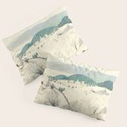Anna Mary Robertson 'Grandma' Moses To Grandma's House We Go on Thanksgiving Day Folk Art Pillow Sham Gallery Image 3