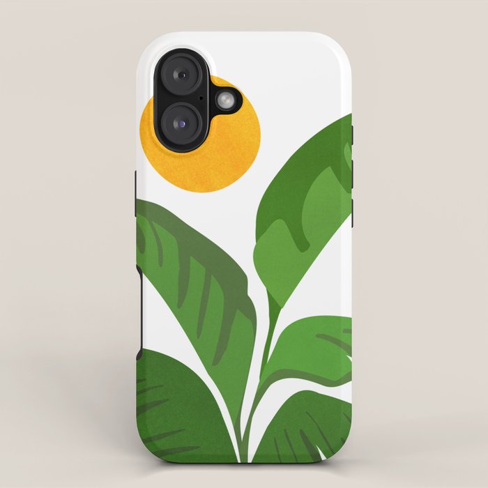 Above The Treetops / Tropical Plant Series iPhone Case Gallery Image 1