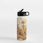 Antique 18th Century Chinoiserie Scene Jean Baptiste Pillement Water Bottle Gallery Image 1