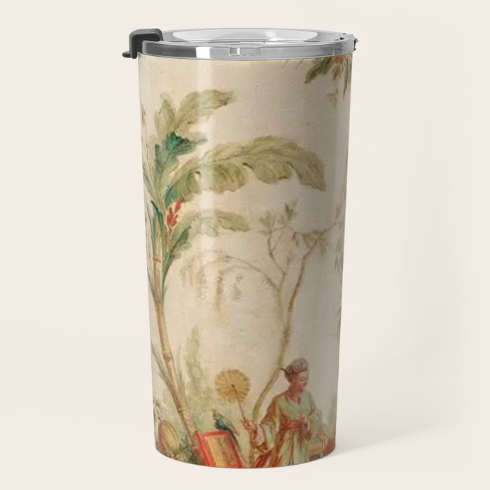 Antique 18th Century Chinoiserie Scene Jean Baptiste Pillement Travel Mug Gallery Image 3