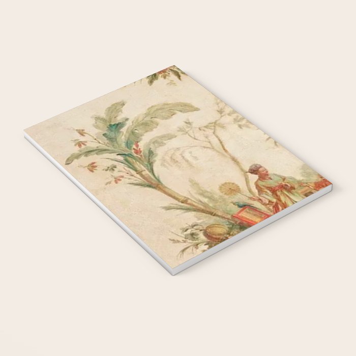 Antique 18th Century Chinoiserie Scene Jean Baptiste Pillement Notebook Gallery Image 3