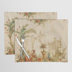 Antique 18th Century Chinoiserie Scene Jean Baptiste Pillement Placemat Gallery Image 1