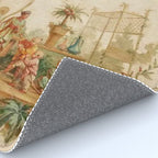 Antique 18th Century Chinoiserie Scene Jean Baptiste Pillement Rug Gallery Image 4