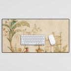 Antique 18th Century Chinoiserie Scene Jean Baptiste Pillement Desk Mat Gallery Image 1