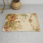 Antique 18th Century Chinoiserie Scene Jean Baptiste Pillement Rug Gallery Image 1