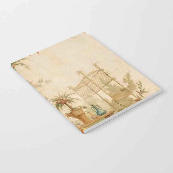 Antique 18th Century Chinoiserie Scene Jean Baptiste Pillement Notebook Gallery Image 1