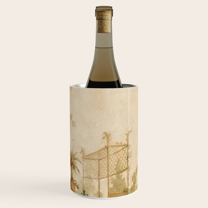 Antique 18th Century Chinoiserie Scene Jean Baptiste Pillement Wine Chiller Gallery Image 3