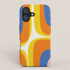 Colorful Abstract Retro Groove Pop Pattern iPhone Case Gallery Image 1