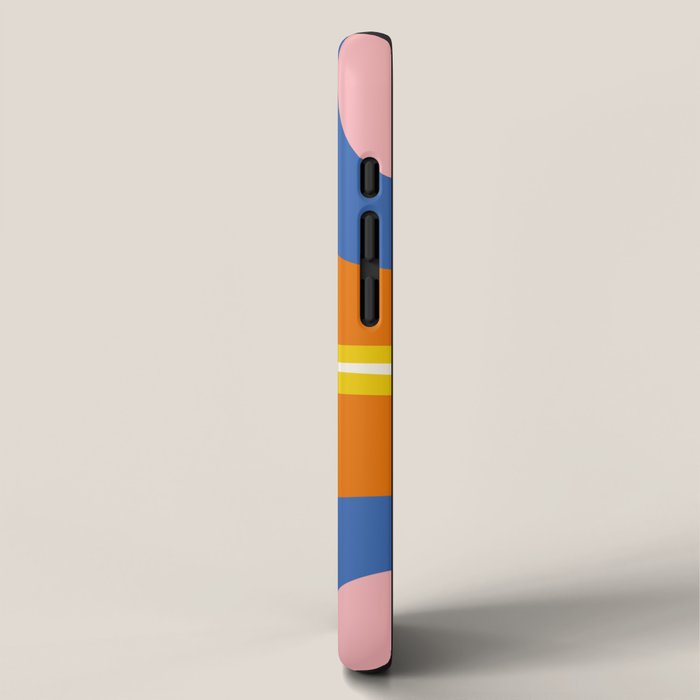 Colorful Abstract Retro Groove Pop Pattern iPhone Case Gallery Image 2
