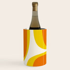 Colorful Abstract Retro Groove Pop Pattern Wine Chiller Gallery Image 1
