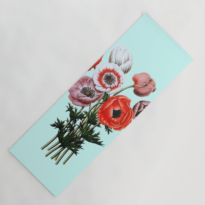 Poppies Yoga Mat Gallery Image 1