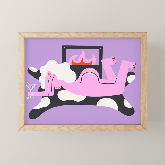 Quarantini Mini Art Print Gallery Image 1